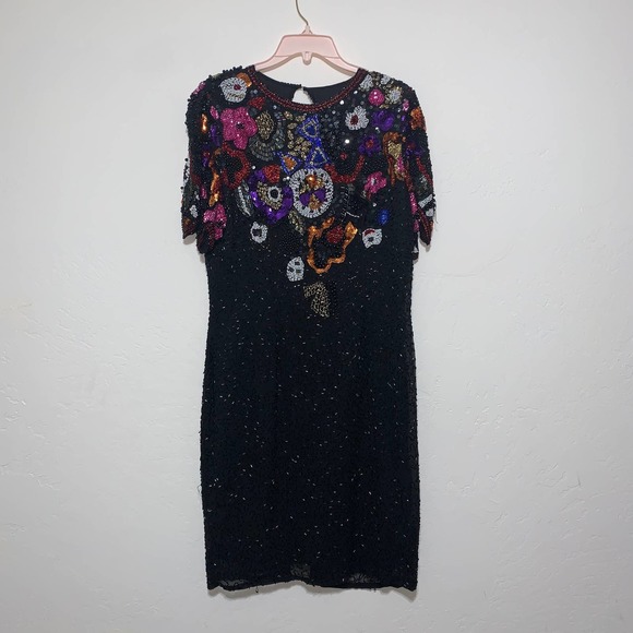 Vintage sequin dress M - Picture 3 of 7